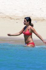 LEA MICHELE in Bikini on the Set Same Time, Next Christmas at a Beach in Hawaii 08/16/2019
