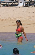 LEA MICHELE in Bikini on the Set Same Time, Next Christmas at a Beach in Hawaii 08/16/2019