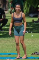 LEA MICHELE in Swimsuit on the Set of Same Time Next Christmas in Hawaii 08/09/2019