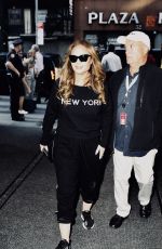 LEAH REMINI Arrives at Today show in New York 08/15/2019