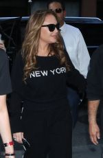 LEAH REMINI Arrives at Today show in New York 08/15/2019