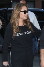 LEAH REMINI Arrives at Today show in New York 08/15/2019