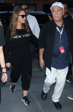 LEAH REMINI Arrives at Today show in New York 08/15/2019