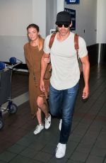 LEANN RIMES at Los Angeles International Airport 08/18/2019