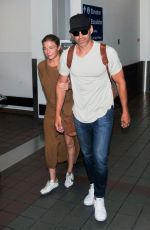 LEANN RIMES at Los Angeles International Airport 08/18/2019