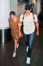 LEANN RIMES at Los Angeles International Airport 08/18/2019