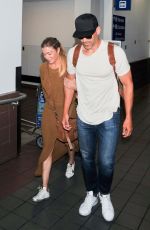 LEANN RIMES at Los Angeles International Airport 08/18/2019