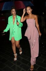 LEIGH-ANNE and Her Sister SAIRAH PINNOCK Night Out in London 08/16/2019