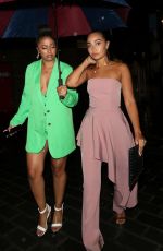 LEIGH-ANNE PINNOCK at Duo Nightclub in London 08/16/2019