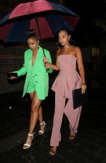 LEIGH-ANNE PINNOCK at Duo Nightclub in London 08/16/2019
