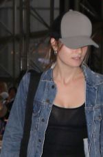 LEILA GEORGE at Los Angeles International Airport 08/04/2019