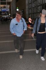LEILA GEORGE at Los Angeles International Airport 08/04/2019