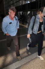 LEILA GEORGE at Los Angeles International Airport 08/04/2019