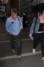 LEILA GEORGE at Los Angeles International Airport 08/04/2019