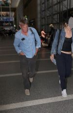 LEILA GEORGE at Los Angeles International Airport 08/04/2019
