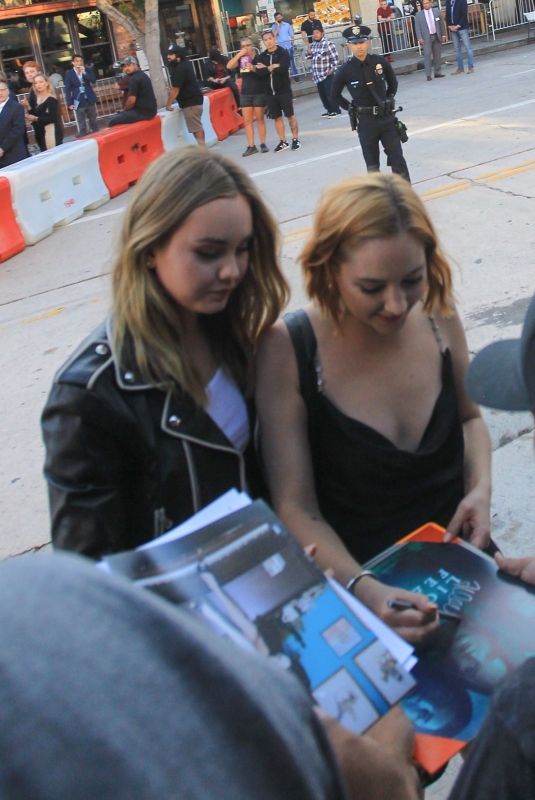LIANA LIBERATO and HALEY RAMM Arrives at 47 Meters Down: Uncaged Premiere in Los Angeles 08/13/2019