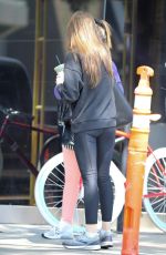 LILY COLLINS Leaves Dogpound Gym in Los Angeles 08/01/2019