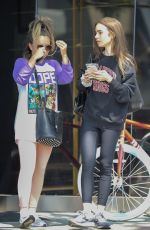 LILY COLLINS Leaves Dogpound Gym in Los Angeles 08/01/2019