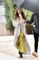 LILY COLLINS on the Set of Emily in Paris in Paris 08/11/2019