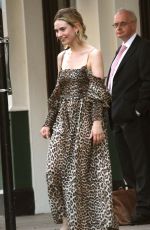 LILY JAMES Out and About in London 08/12/2019