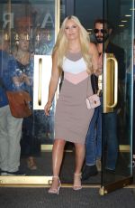 LINDSEY VONN Leaves Today Show in New York 08/19/2019