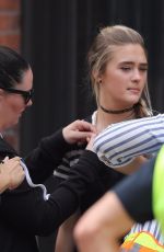 LIZZY GREENE on the Set of A Million Little Things in Vancouver 08/30/2019