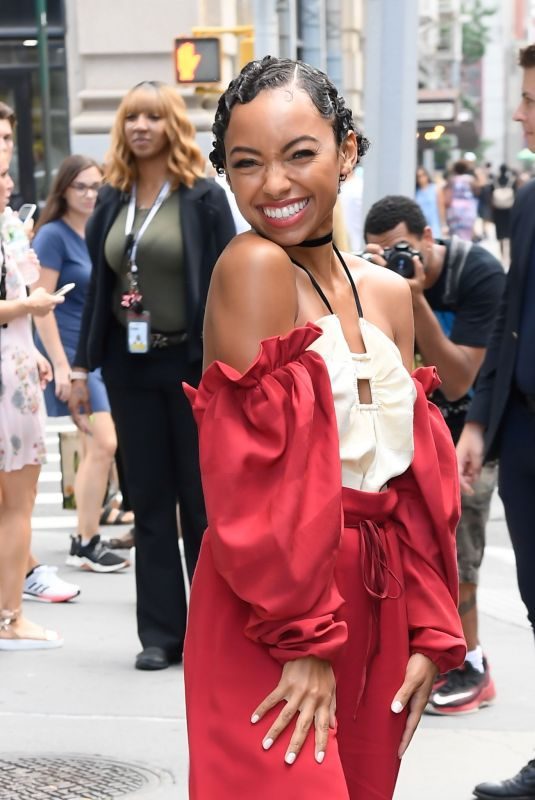 LOGAN BROWNING Arrives at Build Studio in New York 07/30/2019