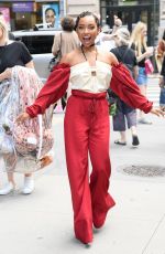 LOGAN BROWNING Arrives at Build Studio in New York 07/30/2019