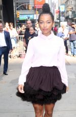 LOGAN BROWNING Arrives at Good Morning America in New York 07/31/2019
