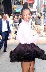 LOGAN BROWNING Arrives at Good Morning America in New York 07/31/2019