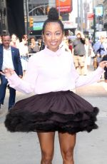 LOGAN BROWNING Arrives at Good Morning America in New York 07/31/2019