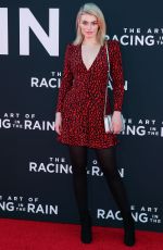 LOLA LENNOX at The Art of Racing in the Rain Premiere in Los Angeles 08/01/2019