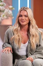 LOUISA JOHNSON at Lorraine Show in London 08/14/2019
