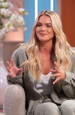 LOUISA JOHNSON at Lorraine Show in London 08/14/2019