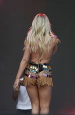 LOUISA JOHNSON Performs at Manchester Pride 08/24/2019