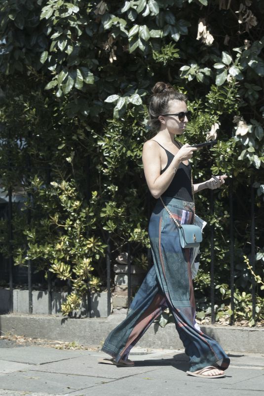 LOUISA LYTTON Out and About in London 08/05/2019