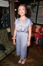 LOWENNA MELROSE at Girl on the Train Press Night in London 07/30/2019