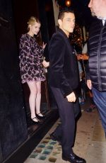 LUCY BOYNTON and Rami Malek at Century Club in London 08/28/2019