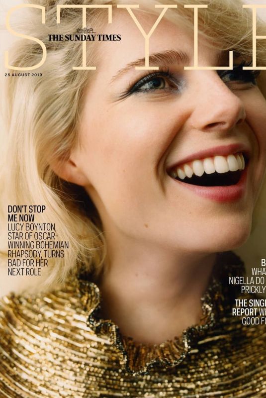 LUCY BOYNTON in The Sunday Times Style Magazine, August 2019