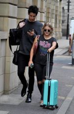 LUCY FALLON Out and About in Manchester 08/05/2019