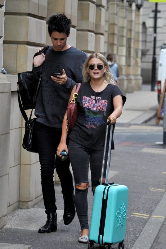 LUCY FALLON Out and About in Manchester 08/05/2019
