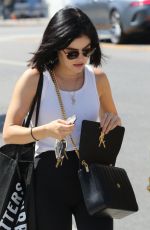 LUCY HALE at a Gym in Studio City 08/09/2019