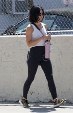 LUCY HALE at a Gym in Studio City 08/09/2019