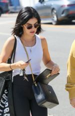 LUCY HALE at a Gym in Studio City 08/09/2019