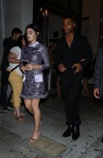 LUCY HALE at Catch LA in West Hollywood 08/04/2019