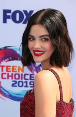LUCY HALE at Teen Choice Awards 2019 in Hermosa Beach 08/11/2019