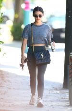 LUCY HALE Heading to a Gym in Studio City 08/02/2019