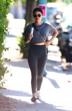 LUCY HALE Heading to a Gym in Studio City 08/02/2019