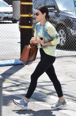 LUCY HALE Out and About in Los Angeles 07/31/2019
