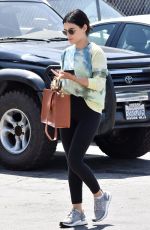 LUCY HALE Out and About in Los Angeles 07/31/2019